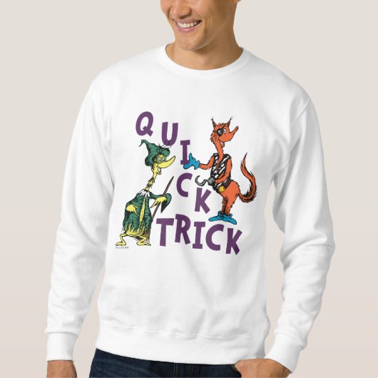 Dr. Seuss | Snel truc Halloween-afbeelding Trui (Voorkant)