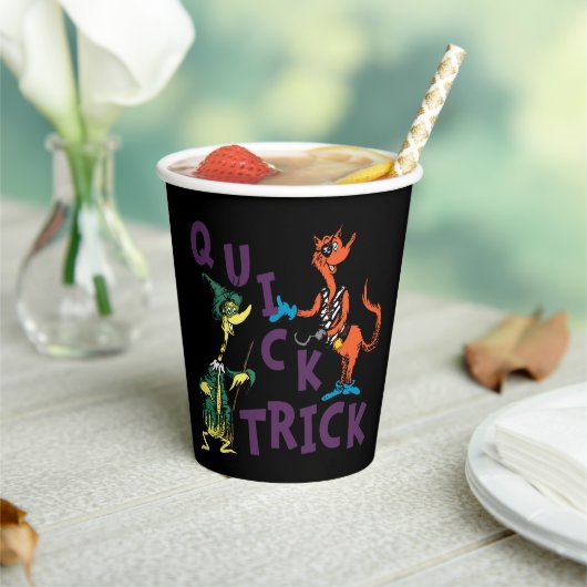 Dr. Seuss | Snel Trucje Halloween Grafiek Papieren Bekers (Insitu)