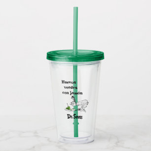 Dr. Seuss Spaanse Groene Eieren met Ham Acryl Drinkbeker