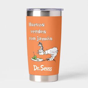 Dr. Seuss Spaanse Groene Eieren met Ham Geïsoleerde Drinkbeker