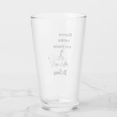 Dr. Seuss Spaanse Groene Eieren met Ham Glas (Achterkant)