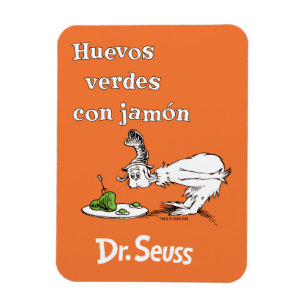 Dr. Seuss Spaanse Groene Eieren met Ham Magneet