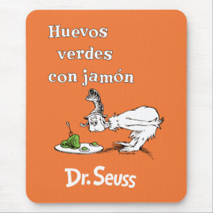Dr. Seuss Spaanse Groene Eieren met Ham Muismat