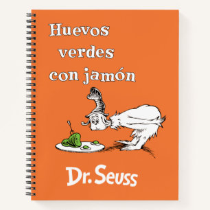 Dr. Seuss Spaanse Groene Eieren met Ham Notitieboek
