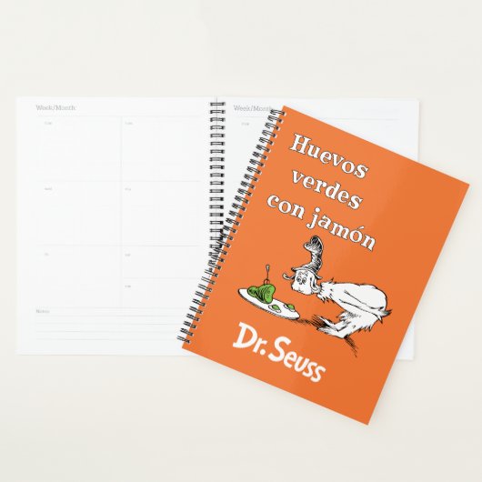 Dr. Seuss Spaanse Groene Eieren met Ham Planner (Display)