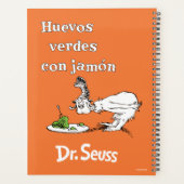 Dr. Seuss Spaanse Groene Eieren met Ham Planner (Achterkant)