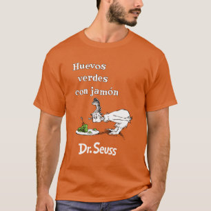 Dr. Seuss Spaanse Groene Eieren met Ham T-shirt
