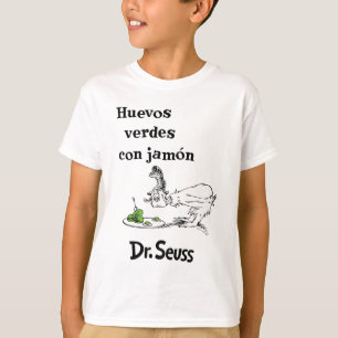 Dr. Seuss Spaanse Groene Eieren met Ham T-shirt