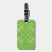 Dr. Seuss | St. Patrick's Day geruite patroon Bagagelabel (Voorkant verticaal)
