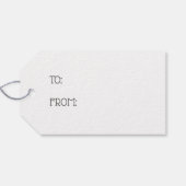 Dr. Seuss | St. Patrick's Day geruite patroon Cadeaulabel (Achterkant Horizontaal)