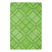 Dr. Seuss | St. Patrick's Day geruite patroon Mini Klembord (Achterkant)