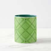 Dr. Seuss | St. Patrick's Day Schotse ruit-patroon Mok (Midden)