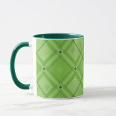 Dr. Seuss | St. Patrick's Day Schotse ruit-patroon Mok (Links)