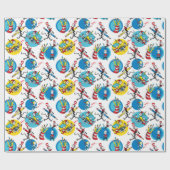 Dr. Seuss | Tekens met Potloden Patroon Cadeaupapier (Vlak)