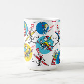 Dr. Seuss | Tekens met Potloden Patroon Koffiemok (Center)