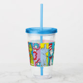 Dr. Seuss | tekensegment Acryl Drinkbeker (Voorkant)