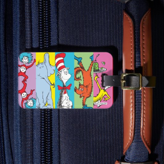 Dr. Seuss | tekensegment Bagagelabel (Voorkant Insitu 4)
