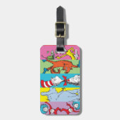 Dr. Seuss | tekensegment Bagagelabel (Voorkant verticaal)