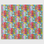 Dr. Seuss | tekensegment Cadeaupapier (Vlak)