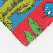 Dr. Seuss | tekensegment Fleece Deken (Hoek)