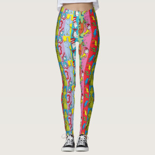 Dr. Seuss   tekensegment Leggings