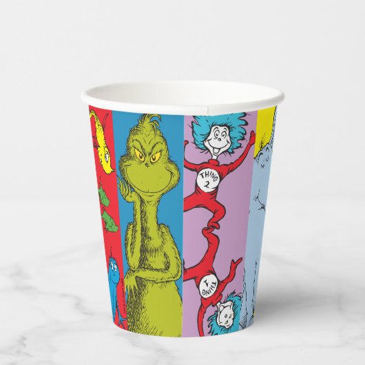 Dr. Seuss | tekensegment Papieren Bekers (Rechts)