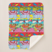 Dr. Seuss | tekensegment Sherpa Deken (Voorkant)