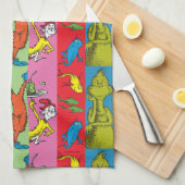 Dr. Seuss | tekensegment Theedoek (Quarter Fold)