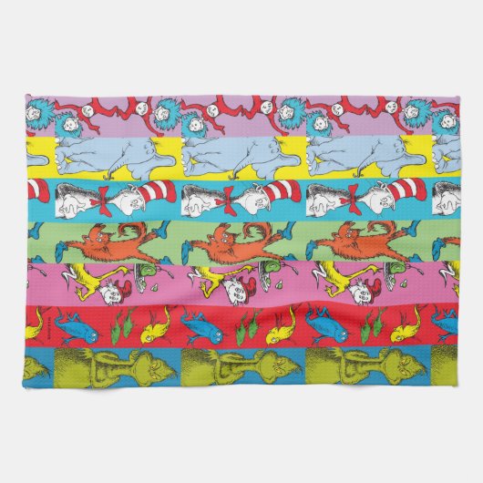 Dr. Seuss | tekensegment Theedoek (Horizontaal)