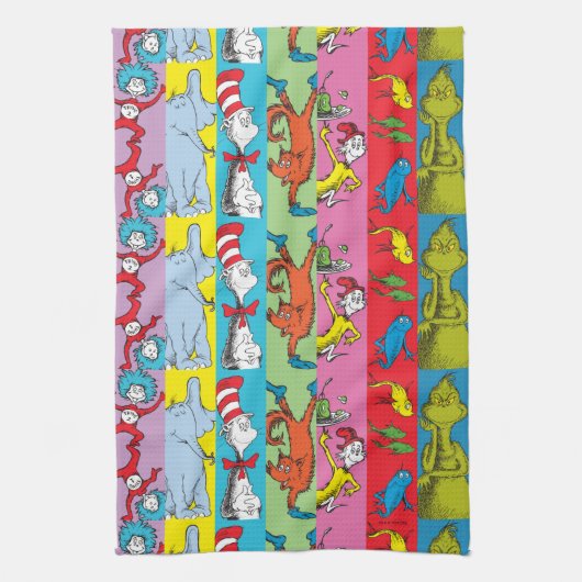 Dr. Seuss | tekensegment Theedoek (Verticaal)