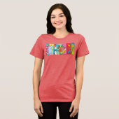 Dr. Seuss | tekensegment Tri-Blend Shirt (Voorkant volledig)