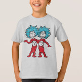 Dr. Seuss| Thans 1, Thans 2 Vergadering T-shirt (Voorkant)