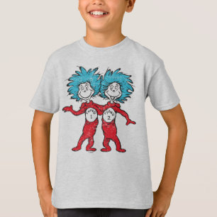 Dr. Seuss  Thans 1, Thans 2 Vergadering T-shirt
