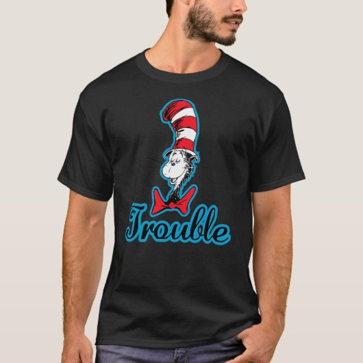Dr. Seuss The Cat in the Hat Trouble T-shirt (Voorkant)