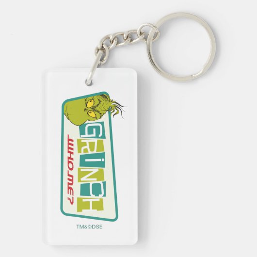 Dr. Seuss| The Grinch - Who Me?2 Sleutelhanger (achterkant)