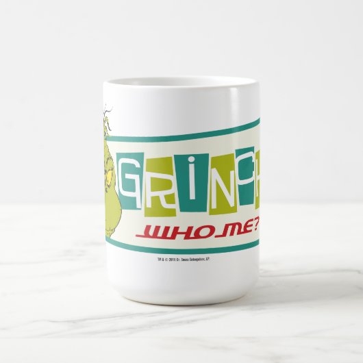 Dr. Seuss | The Grinch - Who Me? Koffiemok (Center)