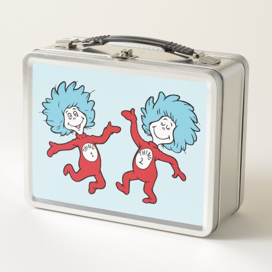 Dr. Seuss Thing 1 en Thing 2 Karakter (Voorkant)