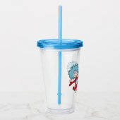 Dr. Seuss Thing 1 en Thing 2 Karakter Acryl Drinkbeker (Rechts)