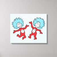 Dr. Seuss Thing 1 en Thing 2 Karakter