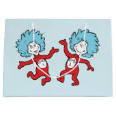 Dr. Seuss Thing 1 en Thing 2 Karakter Groot Cadeauzakje (Voorkant)