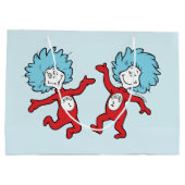 Dr. Seuss Thing 1 en Thing 2 Karakter Groot Cadeauzakje (Achterkant)