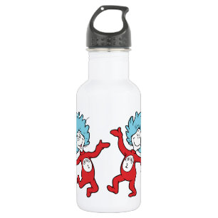 Dr. Seuss Thing 1 en Thing 2 Karakter Waterfles