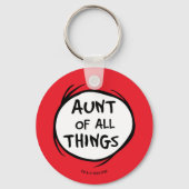 Dr. Seuss | Thing 1 Thing 2 - Aunt van alle dingen Sleutelhanger (Achterkant)