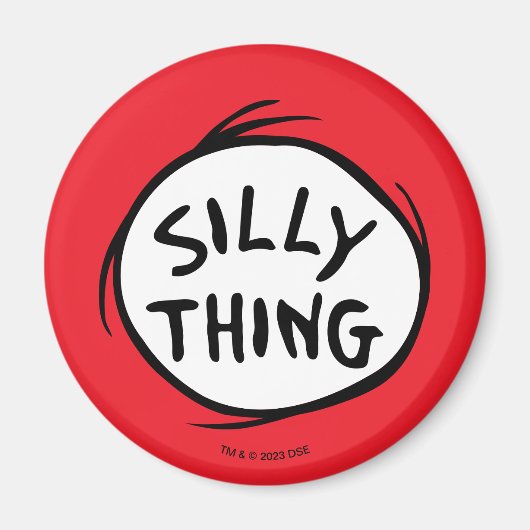 Dr. Seuss | Thing 1 Thing 2 - Gekke ding Magneet (Voorkant)