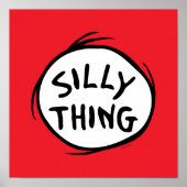 Dr. Seuss | Thing 1 Thing 2 - Gekke ding Poster (Voorkant)