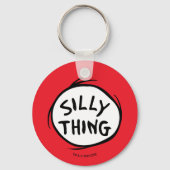 Dr. Seuss | Thing 1 Thing 2 - Gekke ding Sleutelhanger (Achterkant)