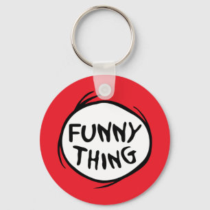Dr. Seuss   Thing 1 Thing 2 - Grappig ding Sleutelhanger