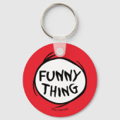 Dr. Seuss | Thing 1 Thing 2 - Grappig ding Sleutelhanger (Achterkant)