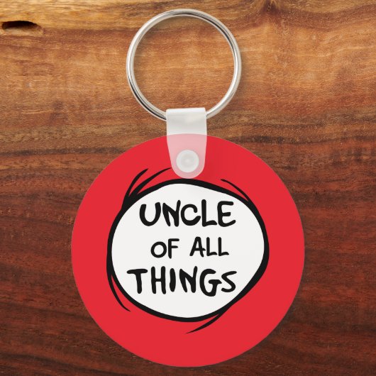 Dr. Seuss | Thing 1 Thing 2 - Oom van alles Sleutelhanger (Voorkant)