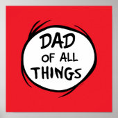 Dr. Seuss | Thing 1 Thing 2 - Pap van alles Poster (Voorkant)